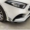 Splitters Μπροστινού Προφυλακτήρα Για Mercedes-Benz A-Class W177 19+ Amg Line Έκδοση Γυαλιστερό Μαύρο 7 Τεμάχια - Image 4