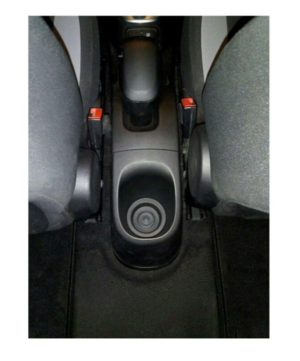 Alternative view of Κονσόλα Χειροφρένου Τεμπέλης  "Oem" Design Για Fiat 500 L 2012-2018 Υφασμάτινη Μαύρο Χρώμα