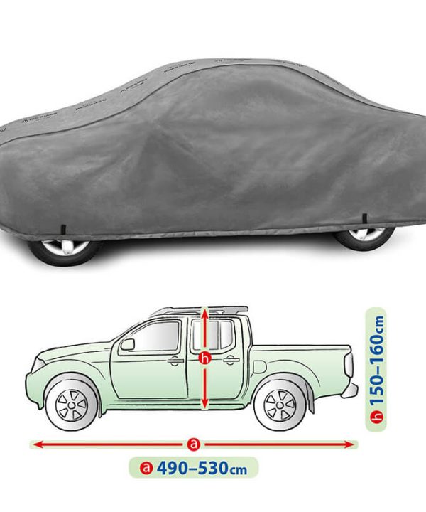 Kimpiris - Κουκούλα Αυτοκινήτου Pick Up Hardtop Kegel Mobile X-Large 490-530cm x150-160cm