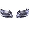 Μπροστινά Φανάρια Set Για Mercedes-Benz Sprinter W907 2018-2023  Μαύρα Full Led Carner - Image 2
