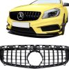 Kimpiris - Μάσκα Για Mercedes-Benz A-Class W176 12-15 GT Amg Panamericana Look Μαύρη 1 Τεμάχιο