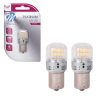 Kimpiris - Λάμπες Led P21/5W Διπολικές M-TECH Platinum LB872W-01B 1157 16x2835SMD 12-30V Canbus White 2 Τεμάχια