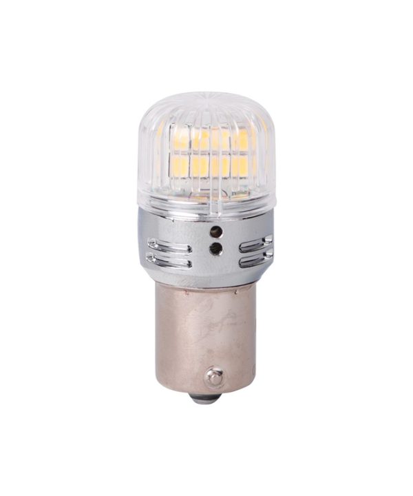 Alternative view of Λάμπες Led P21/5W Διπολικές M-TECH Platinum LB872W-01B 1157 16x2835SMD 12-30V Canbus White 2 Τεμάχια