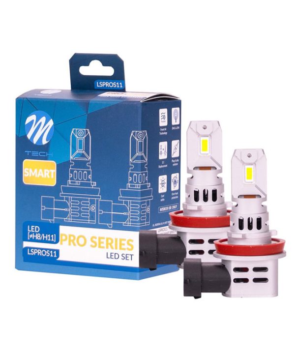 Kimpiris - Λάμπες Led H8 / H11 M-Tech LSPROS11 12volt 42watt Smart Pro Series 6000k 2 Τεμάχια