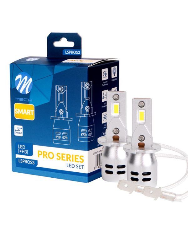 Kimpiris - Λάμπες Led H3 M-Tech LSPROS3 12volt 32watt Smart Pro Series 6000k 2 Τεμάχια