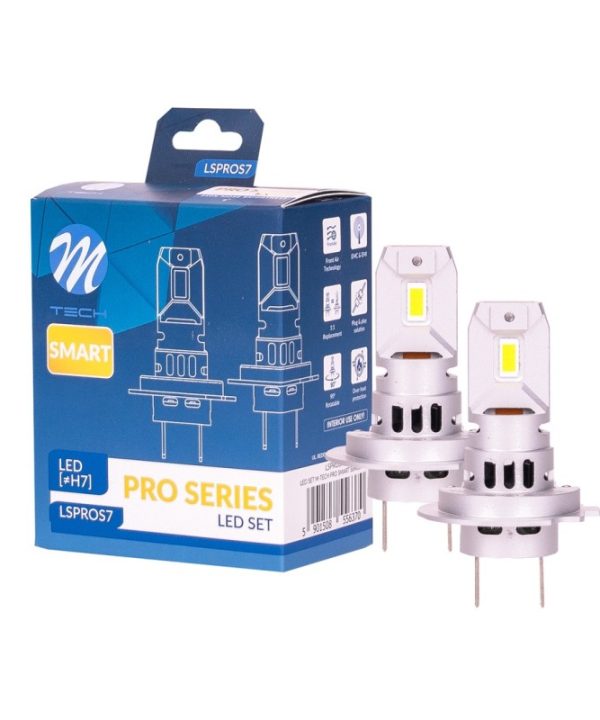 Kimpiris - Λάμπες Led H7 M-Tech LSPROS7 12volt 42watt Smart Pro Series 6000k 2 Τεμάχια