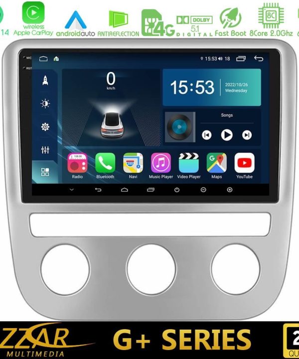Kimpiris - Bizzar G+ Series VW Scirocco / Eos 8Core Android14 6+128GB Navigation Multimedia Tablet 9"