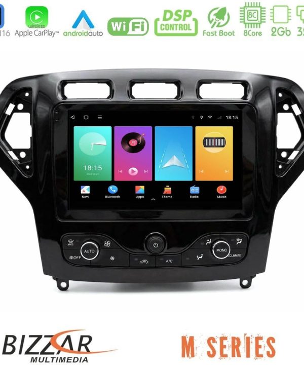 Kimpiris - Bizzar M Series 8Core Android16 2+32GB Ford Mondeo 2007-2010 (Auto AC με NAVI) Navigation Multimedia Tablet 9"