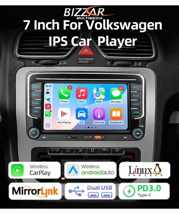 Kimpiris - Bizzar OEM VW Group Deck Infotaintment Multimedia Deckless 7" με Carplay/AndroidAuto