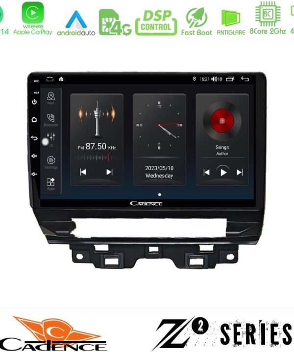 Kimpiris - Cadence Z2 Series 8Core Android14 4+64GB  Renault Trafic 2022-> Navigation Multimedia Tablet 10" Με Carplay & Android Auto