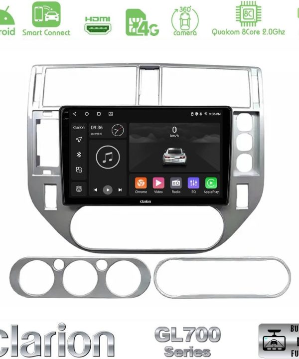 Kimpiris - Clarion GL700 QUALCOMM Series 8Core Android ClarionOS 4+64GB Ford C-Max 2003-2010 | Kuga 2008-2012 Navigation Multimedia Tablet 9" Με Carplay & Android Auto