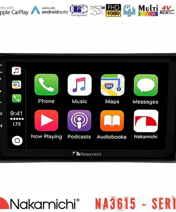 Kimpiris - Nakamichi NA3615 Series Με Wireless Carplay & Android Auto Audi A3 8P Media Station Tablet 9"