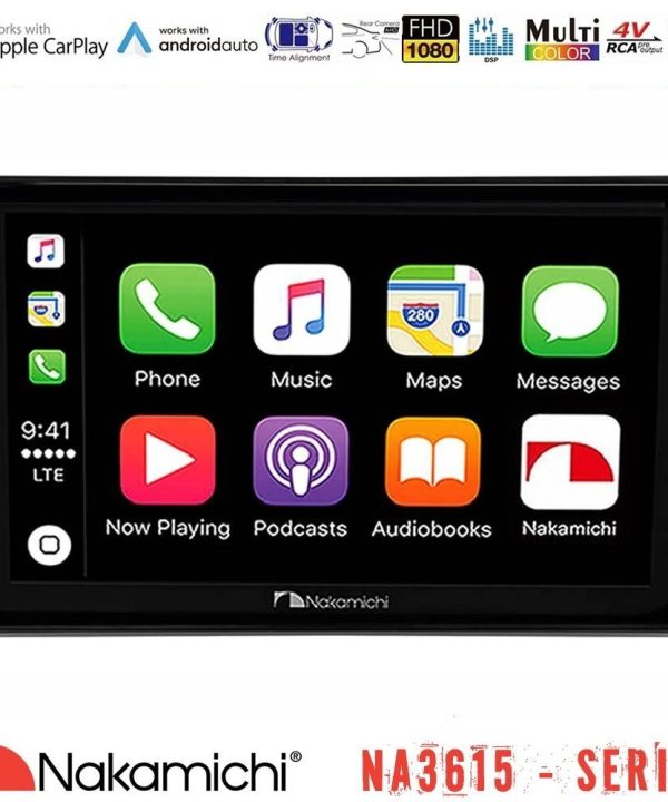 Kimpiris - Nakamichi NA3615 Series Με Wireless Carplay & Android Auto Audi A4 B7 Media Station Tablet 9"