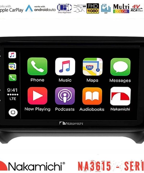 Kimpiris - Nakamichi NA3615 Series Με Wireless Carplay & Android Auto Audi TT B7 Media Station Tablet 9"