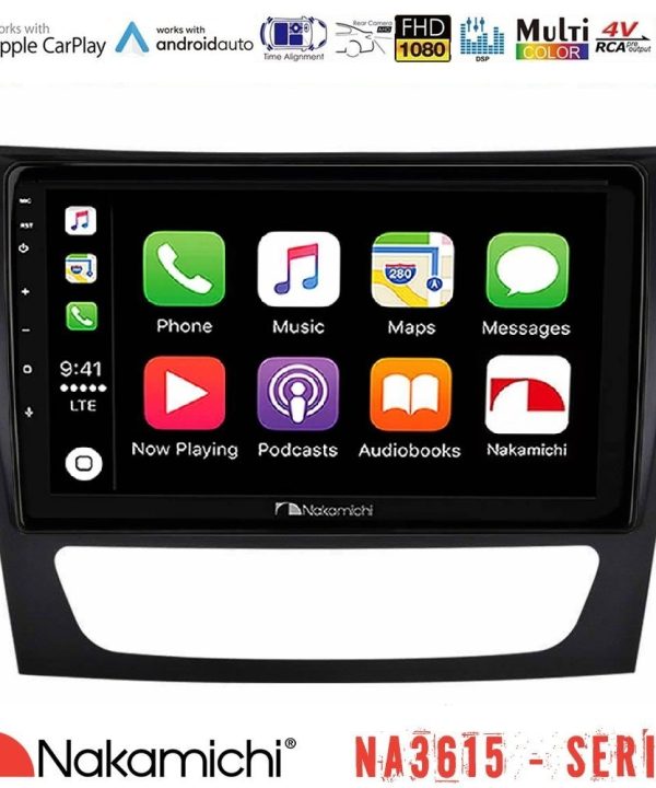 Kimpiris - Nakamichi NA3615 Series Με Wireless Carplay & Android Auto Mercedes E Class / CLS Class Media Station Tablet 9"
