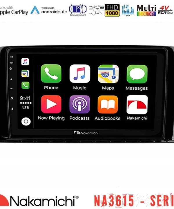 Kimpiris - Nakamichi NA3615 Series Με Wireless Carplay & Android Auto Mercedes R Class Media Station Tablet 9"