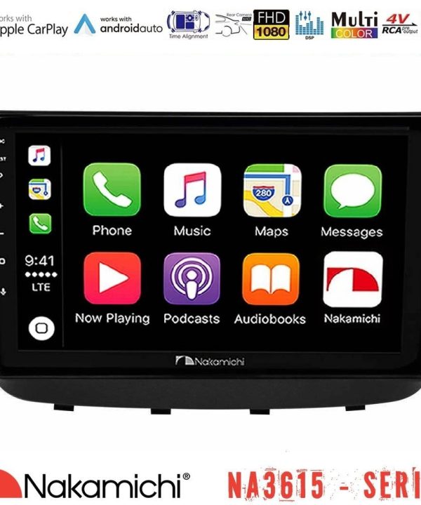 Kimpiris - Nakamichi NA3615 Series Με Wireless Carplay & Android Auto Mercedes Vito/Viano 2003-2006 Media Station Tablet 9"