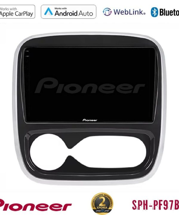 Kimpiris - Pioneer SPH-PF97BT Series Renault/Nissan/Opel/Fiat Multimedia Station 9" (Tablet Style) Με Carplay & Android Auto (AUTO A/C)