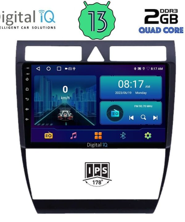 Kimpiris - DIGITAL IQ BXB 1006_GPS (9inc) MULTIMEDIA TABLET OEM AUDI A6 mod. 1998-2005