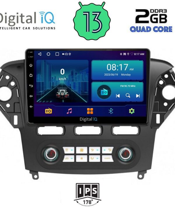 Kimpiris - DIGITAL IQ BXB 1163_GPS CLIMA (10inc) MULTIMEDIA TABLET OEM FORD MONDEO mod. 2011-2013