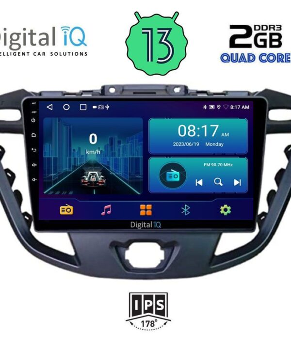 Kimpiris - DIGITAL IQ BXB 1177_GPS (9inc) MULTIMEDIA TABLET OEM FORD TRANZIT CUSTOM | TORNEO CUSTOM mod. 2013-2019