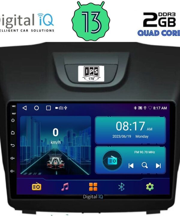 Kimpiris - DIGITAL IQ BXB 1255_GPS (9inc) MULTIMEDIA TABLET OEM ISUZU DMAX mod. 2012-2020