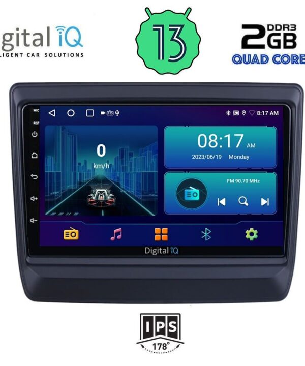 Kimpiris - DIGITAL IQ BXB 1256_GPS (9inc) MULTIMEDIA TABLET OEM ISUZU DMAX mod. 2020>