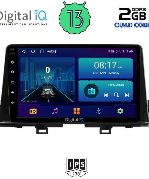 Kimpiris - DIGITAL IQ BXB 1310_GPS (9inc) MULTIMEDIA TABLET OEM KIA PICANTO mod. 2021>