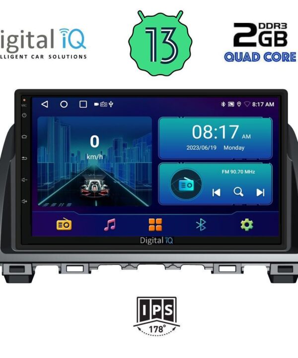 Kimpiris - DIGITAL IQ BXB 1378_GPS (9inc) MULTIMEDIA TABLET OEM MAZDA 6 mod. 2012-2017