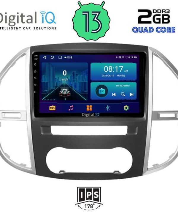 Kimpiris - DIGITAL IQ BXB 1429_GPS (10inc) MULTIMEDIA TABLET OEM MERCEDES VITO – VIANO  (W447) mod. 2015>
