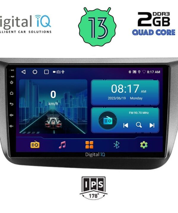 Kimpiris - DIGITAL IQ BXB 1570_GPS (9inc) MULTIMEDIA TABLET OEM SEAT ALTEA mod. 2004-2015
