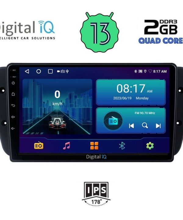 Kimpiris - DIGITAL IQ BXB 1571_GPS (9inc) MULTIMEDIA TABLET OEM SEAT IBIZA mod. 2008-2015