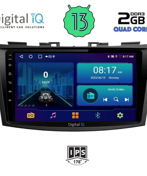 Kimpiris - DIGITAL IQ BXB 1685_GPS (9inc) MULTIMEDIA TABLET OEM SUZUKI SWIFT mod. 2011-2016