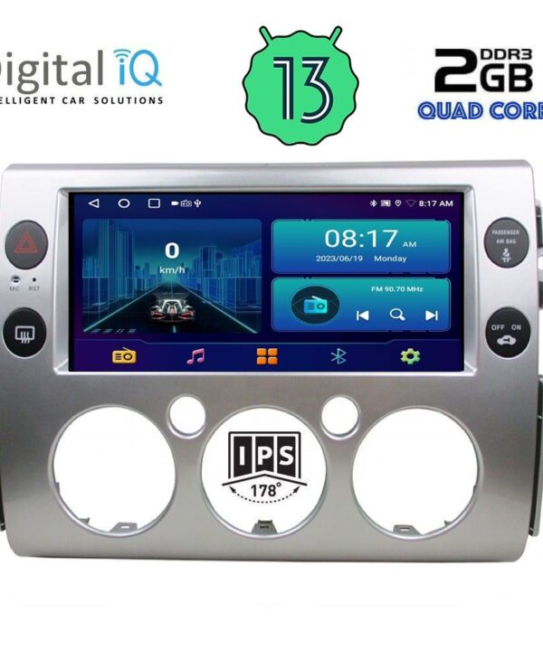 Kimpiris - DIGITAL IQ BXB 1717_GPS (9inc) MULTIMEDIA TABLET OEM TOYOTA FJ CRUISER mod. 2007-2013