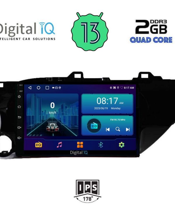 Kimpiris - DIGITAL IQ BXB 1721_GPS (10inc) MULTIMEDIA TABLET OEM TOYOTA HILUX mod. 2017>