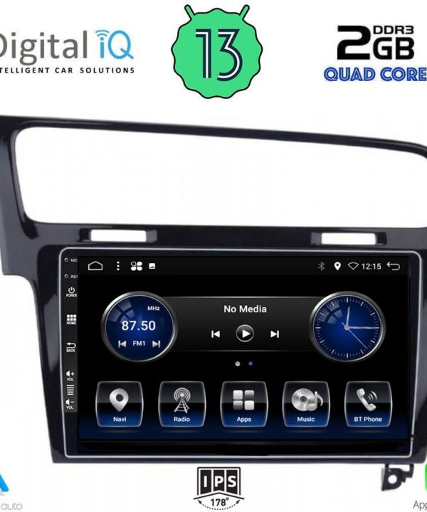 Kimpiris - DIGITAL IQ BXH 3747_CPA (10inc) MULTIMEDIA TABLET OEM VW GOLF 7 mod. 2013-2020