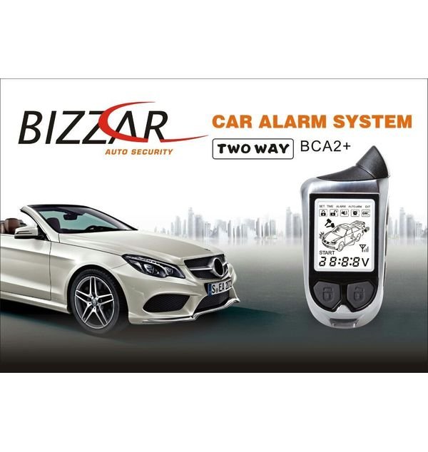Bizzar 2 Way Car Alarm BCA2
