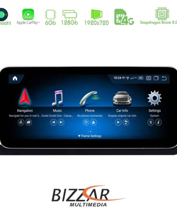 Bizzar Android 11 8core Mercedes C Class W205 2018 2021 NTG5.5 Navigation Multimedia station