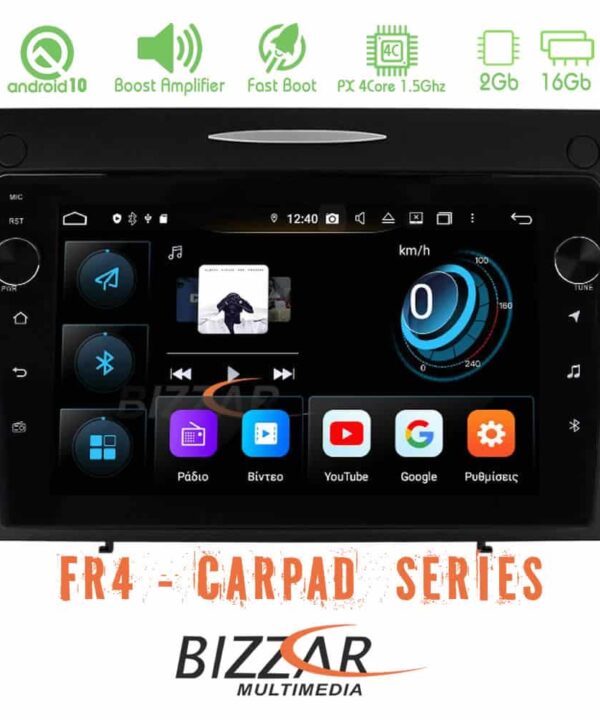Bizzar FR4 Series CarPad 9 Bizzar Mercedes SLK Class 4core Android 10 Navigation Multimedia