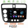 Bizzar FR4 Series CarPad 9 Honda Civic 2001 2005 4core Android 10 Navigation Multimedia