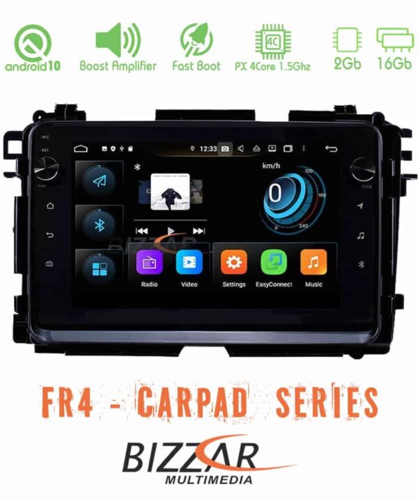 Bizzar FR4 Series CarPad 9 Honda HR V 4core Android 10 Navigation Multimedia
