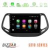 Bizzar S310 Jeep Compass 2017 Car Pad 10 Android 10 Multimedia Station