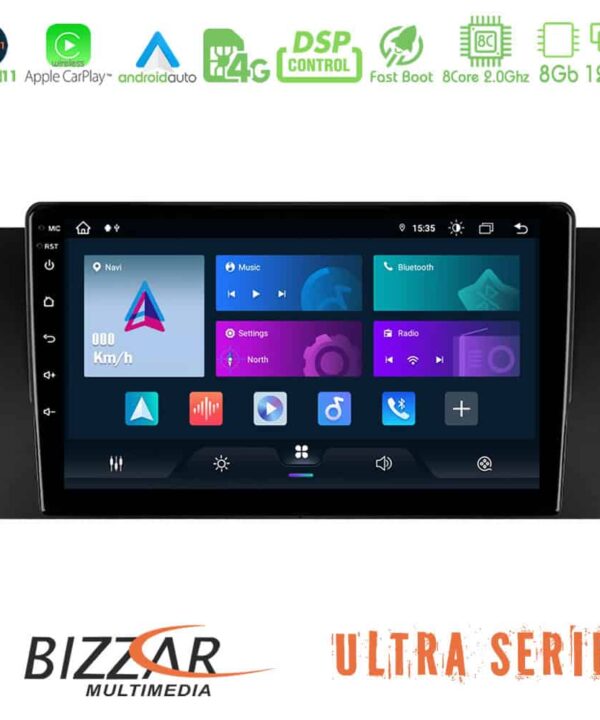 Bizzar Ultra Series BMW 5 Series E39 X5 E53 8core Android11 8128GB Navigation Multimedia Tablet 9