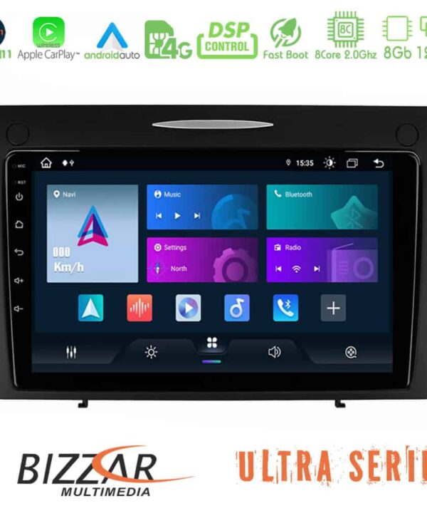 Bizzar Ultra Series Mercedes SLK Class 8core Android11 8128GB Navigation Multimedia Tablet 9