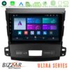 Bizzar Ultra Series Mitsubishi OutlanderCitroen C CrosserPeugeot 4007 8core Android11 8128GB Navigation Multimedia Tablet 9