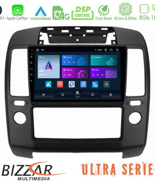 Bizzar Ultra Series Nissan Navara 8core Android11 8128GB Navigation Multimedia Tablet 9