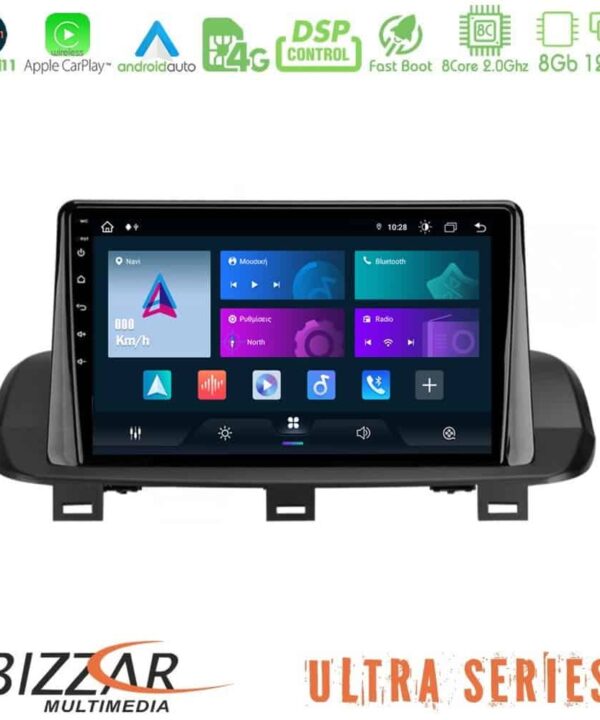 Bizzar Ultra Series Nissan Qashqai J12 X Trail T33 8core Android11 8128GB Navigation Multimedia Tablet 10