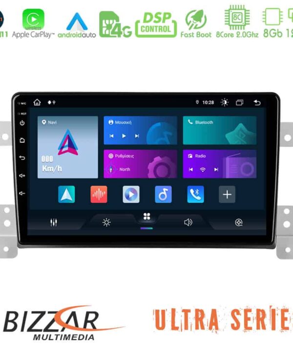 Bizzar Ultra Series Suzuki Grand Vitara 8core Android11 8128GB Navigation Multimedia Tablet 9