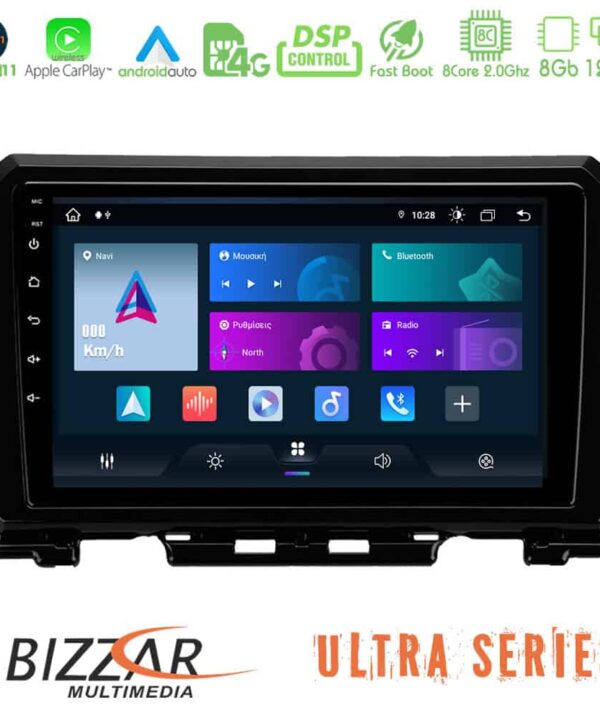 Bizzar Ultra Series Suzuki Jimny 2018 2022 8core Android11 8128GB Navigation Multimedia Tablet 9