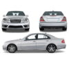 Body Kit Για Mercedes Benz E Class W211 06 09 Amg Look With PDC Made In Taiwan 10